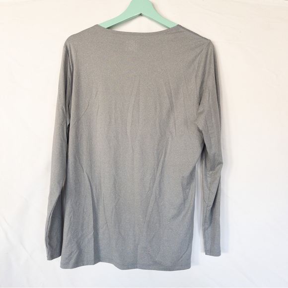 32 Degrees Cozy Heat Long Sleeve Gray Women's Top - Picture 3 of 3